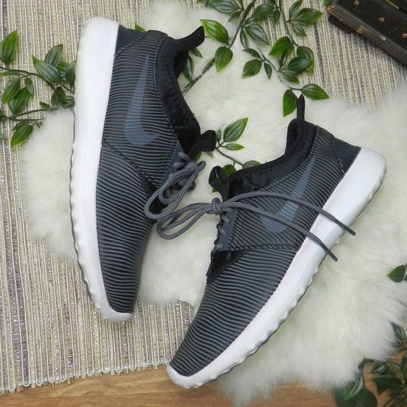 Nike Shoes - NIKE JUVENATE SM womens sneakers ribbed black gray